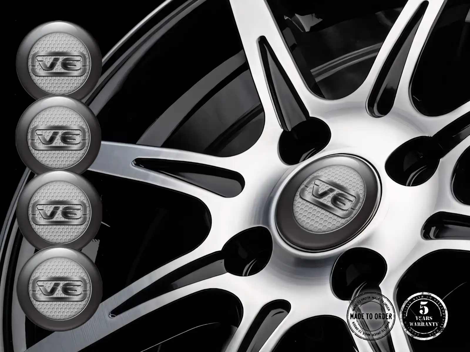 Rim Stickers Car Style High Quality Quantum Prism